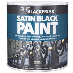 Satin Black Paint 250ml