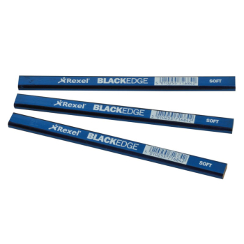 Carpenter's Pencils - Blue / Soft (Card 12)