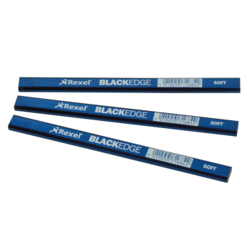 Carpenter's Pencils - Blue / Soft (Card 12) Carpenter's Pencils - Blue / Soft (Card 12)