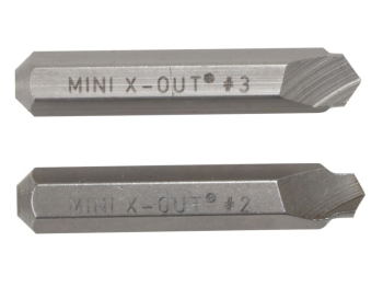 Mini X-Out Screw Extractors W ood Screw Sizes No.6-10