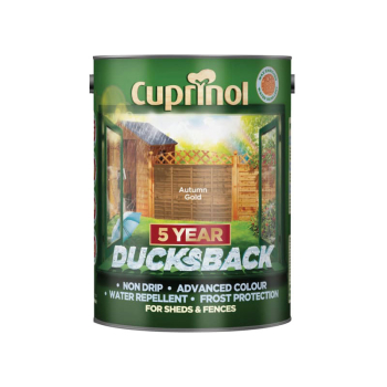 Ducksback 5 Year Waterproof fo r Sheds & Fences Autumn Gold 5