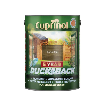 Ducksback 5 Year Waterproof fo r Sheds & Fences Forest Oak 5