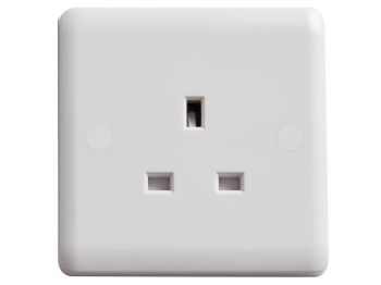Unswitched Socket 1-Gang 13A