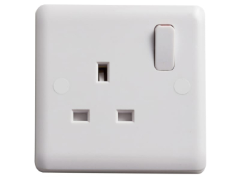 Switched Socket 1-Gang 13A
