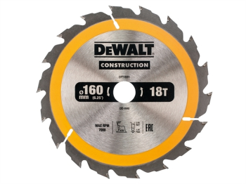 Portable Construction Circular Saw Blade 160 x 20mm x 18T Portable Construction Circular Saw Blade 160 x 20mm x 18T