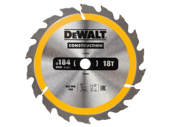 Portable Construction Circular Saw Blade 184 x 16mm x 18T Portable Construction Circular Saw Blade 184 x 16mm x 18T