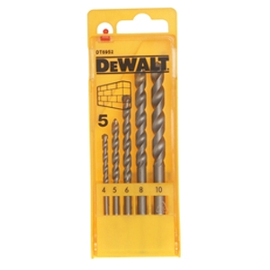 Masonry Drill Set. 5 Piece Masonry Drill Set. 5 Piece