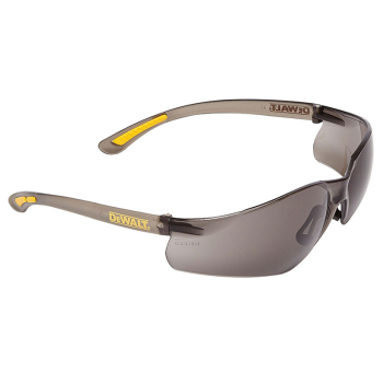 Contractor Pro ToughCoat Safe ty Glasses - Smoke Contractor Pro ToughCoat Safe ty Glasses - Smoke