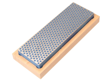 Diamond Whetstone 150mm Wooden Box Blue 325 Grit Coarse Diamond Whetstone 150mm Wooden Box Blue 325 Grit Coarse