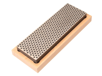 Diamond Whetstone 150mm Wooden Box Black 220 Grit Extra Coar Diamond Whetstone 150mm Wooden Box Black 220 Grit Extra Coar