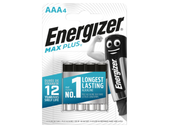 MAX PLUS AAA Alkaline Batteri es (Pack 4)