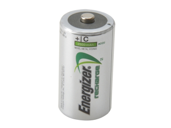 Recharge Power Plus C Cell Batteries RC2500 mAh (Pack 2)