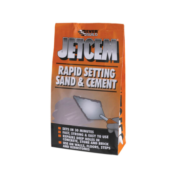 Jetcem Premix Sand & Cement Grey 12kg (2 x 6kg Packs)