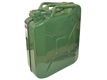 Green Jerry Can - Metal 20 litre