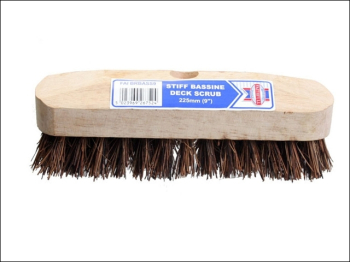Deck Scrub Stiff Broom Head 225mm (9in)