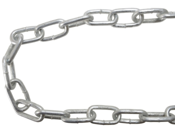 Galvanised Chain Link 8mm x 10m Reel - Max. Load 450kg