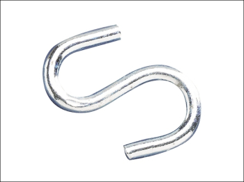 S-Hooks 5mm Zinc Plated (Pack 10)