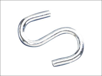 S-Hooks 5mm Zinc Plated (Pack 10) S-Hooks 5mm Zinc Plated (Pack 10)