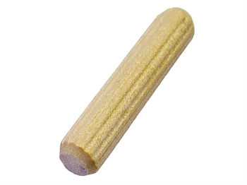 Wood Dowels Fluted 30 x 6mm (Pack 72) Wood Dowels Fluted 30 x 6mm (Pack 72)