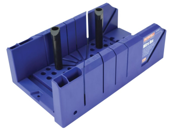 Plastic Mitre Box with Pegs 310mm (12.1/4in) Plastic Mitre Box with Pegs 310mm (12.1/4in)