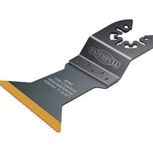 Multi-Functional Tool Bi-Metal Flush Cut TiN Coated Blade 45
