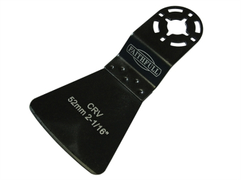 Multi-Functional Tool Flexible CrV Scraper 52mm