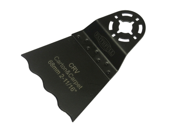 Multi-Functional Tool CrV Serr ated Wavy Edge Saw Blade 68mm Multi-Functional Tool CrV Serr ated Wavy Edge Saw Blade 68mm