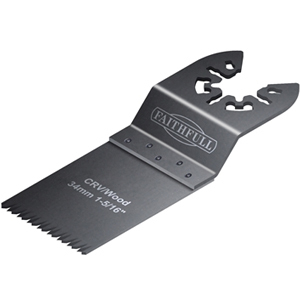 Multi-Function Tool CrV Flush Cut Wood Blade Ground Side Set Multi-Function Tool CrV Flush Cut Wood Blade Ground Side Set