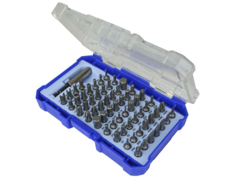 Screwdriver Bit Set, 61 Piece Screwdriver Bit Set, 61 Piece