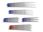 Sabre Saw Blade Set, 15 Piece Sabre Saw Blade Set, 15 Piece