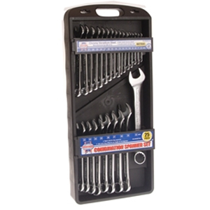 Chrome Vanadium Comb Spanner Set, 25 Piece Chrome Vanadium Comb Spanner Set, 25 Piece