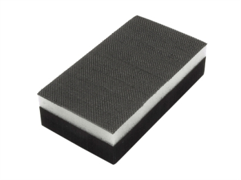 Hand Sanding Block Double Sided Medium/Soft 70 x 125mm Hand Sanding Block Double Sided Medium/Soft 70 x 125mm