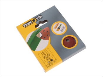 Delta Hook & Loop Sanding Sheets 94mm Assorted (Pack 25) Delta Hook & Loop Sanding Sheets 94mm Assorted (Pack 25)