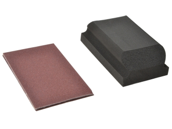 Hook & Loop Sanding Block Kit Assorted 70 x 125mm (Pack 3) Hook & Loop Sanding Block Kit Assorted 70 x 125mm (Pack 3)