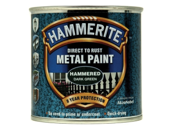 Direct to Rust Hammered Finish Metal Paint Dark Green 250ml Direct to Rust Hammered Finish Metal Paint Dark Green 250ml