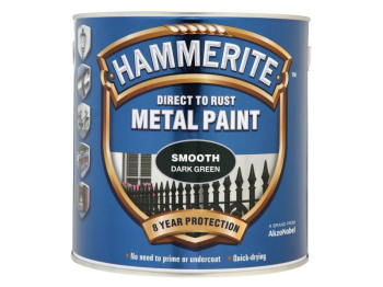 Direct to Rust Smooth Finish Metal Paint Dark Green 250ml