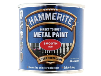 Direct to Rust Smooth Finish Metal Paint Red 250ml