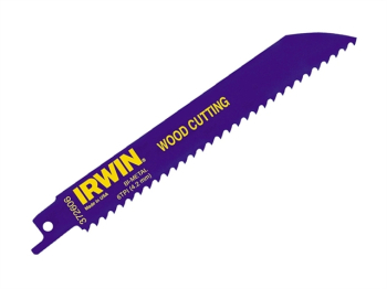 606R Sabre Saw Blade Wood Cutting 150mm Pack of 5 606R Sabre Saw Blade Wood Cutting 150mm Pack of 5