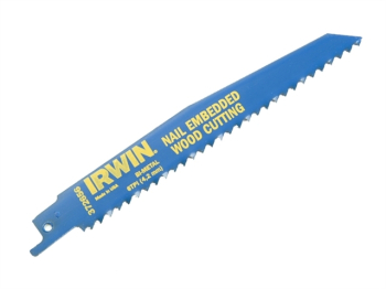 956R Sabre Saw Blade Nail Embe dded Wood Cutting 225mm Pack o 956R Sabre Saw Blade Nail Embe dded Wood Cutting 225mm Pack o