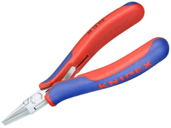 Flat Jaw Electronics Pliers Multi-Component Grip 115mm Flat Jaw Electronics Pliers Multi-Component Grip 115mm