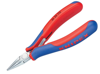 Half Round Electronics Pliers Multi-Component Grip 115mm Half Round Electronics Pliers Multi-Component Grip 115mm