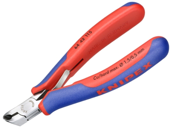 Electronics Diagonal End Cutti ng Nippers Short Head 115mm Electronics Diagonal End Cutti ng Nippers Short Head 115mm