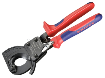 Cable Shears Ratchet Action Mu lti-Component Grip 250mm (10in