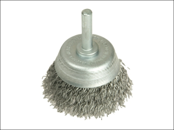 DIY Cup Brush with Shank 50mm, 0.35 Steel Wire
