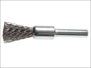 Pointed End Brush with Shank 12/60 x 20mm, 0.30 Steel Wire