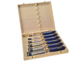 M444 Bevel Edge Chisel Blue Chip Handle Set, 6 Piece M444 Bevel Edge Chisel Blue Chip Handle Set, 6 Piece