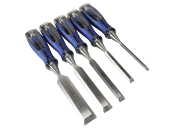 M750 Splitproof Pro Bevel Edge Chisel Set, 5 Piece M750 Splitproof Pro Bevel Edge Chisel Set, 5 Piece