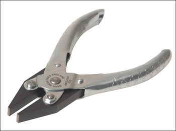 Flat Nose Pliers, Serrated Jaws 160mm