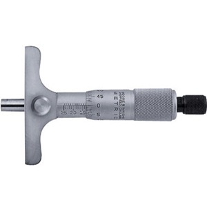 890M Fixed Type Depth Micrometer 0-25mm/0.01mm
