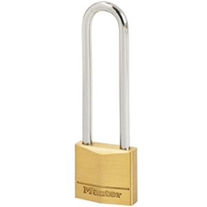 Solid Brass 30mm Padlock 4-Pin - 64mm Shackle